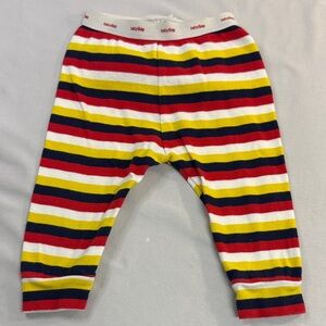 GAP Disney Baby Striped Pajama Pants - Red, Yellow, Blue, White